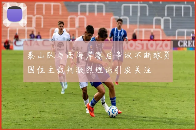 泰山队与西海岸赛后争议不断球员围住主裁判激烈理论引发关注